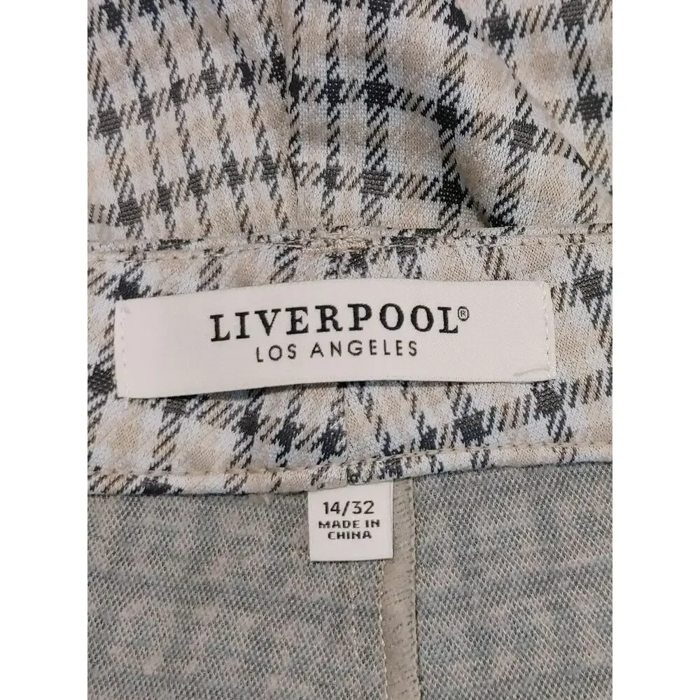 Liverpool nwt plaid