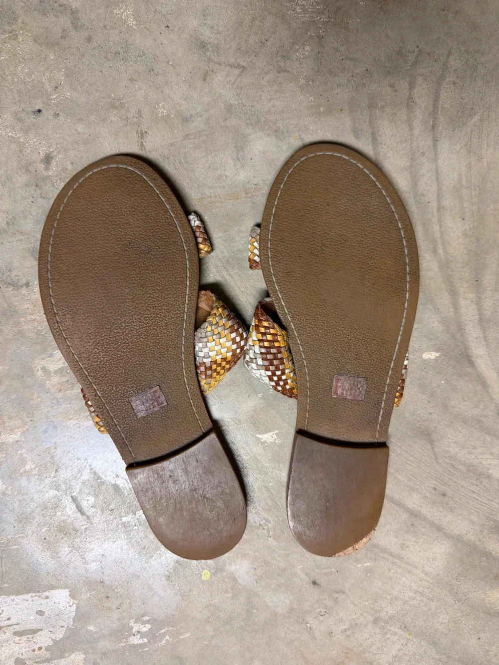Frye slip sandals