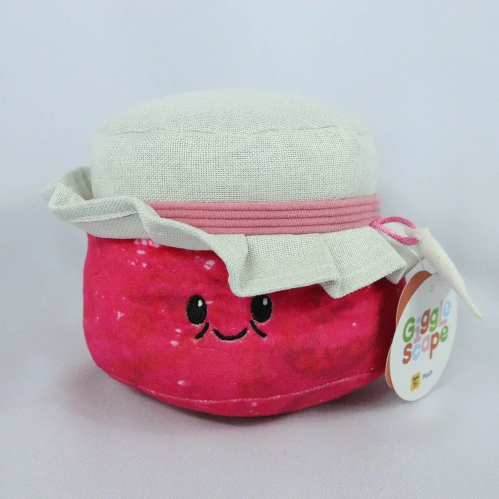 Target Gigglescape Strawberry Jam Jar Plush Stuffed Food New with Tags