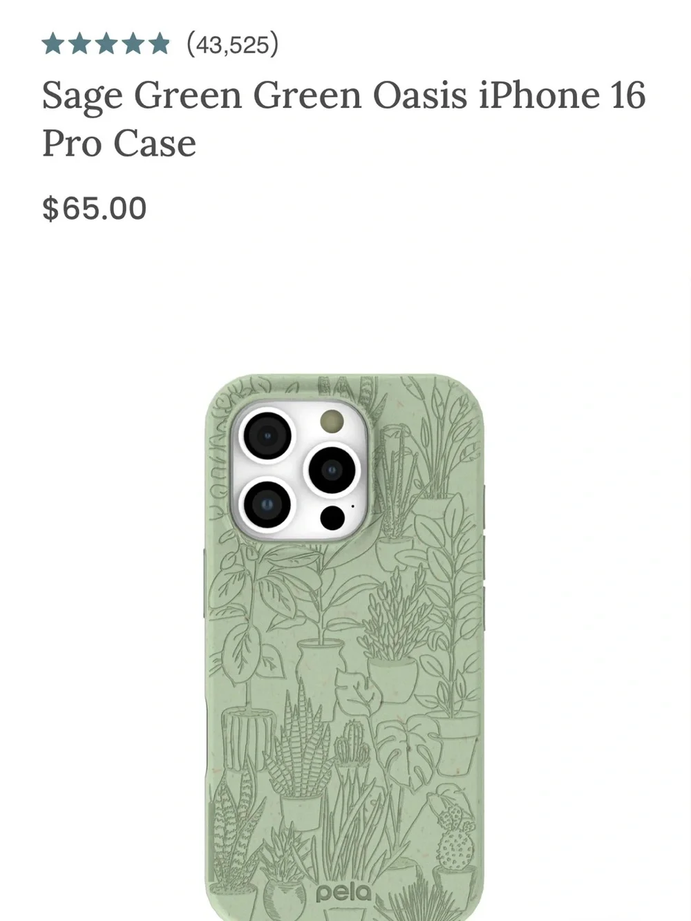 Pela mint green