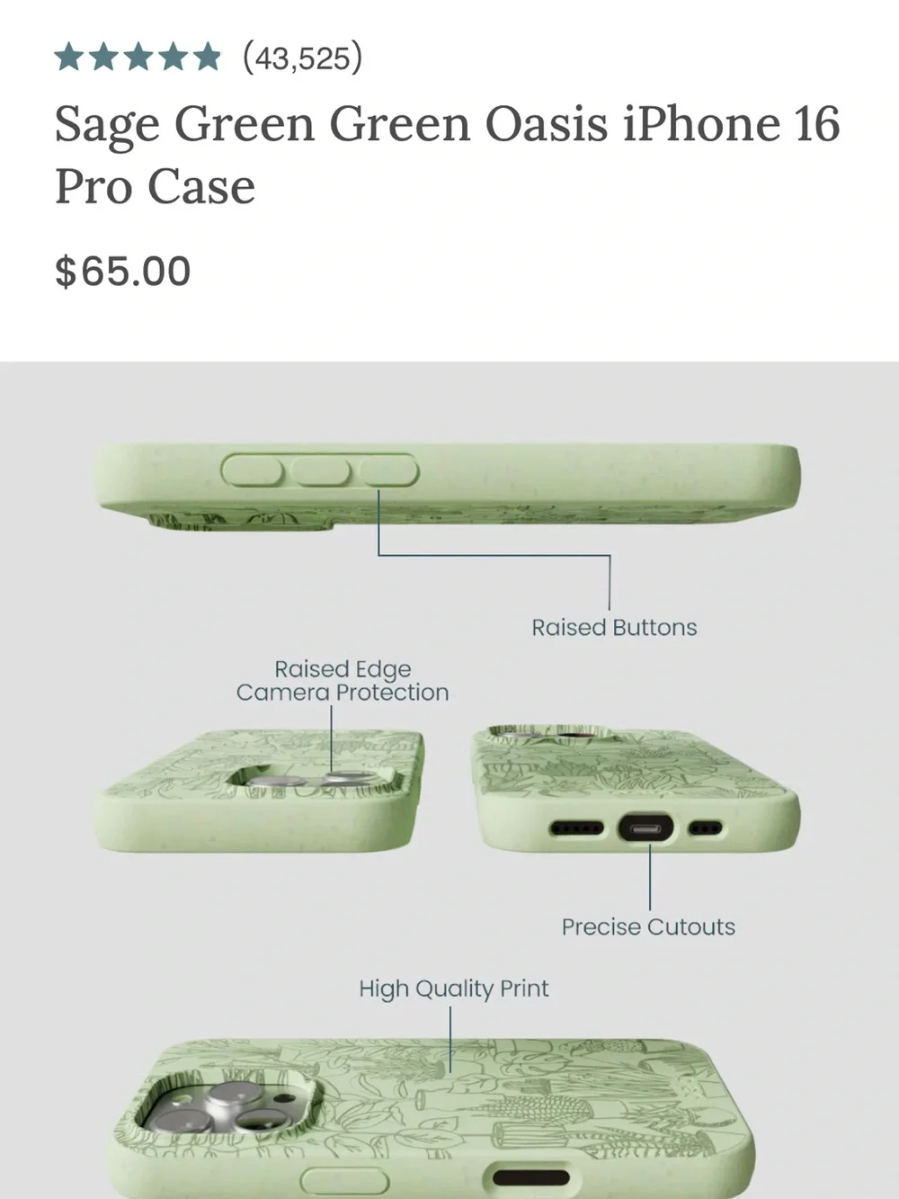 Pela mint green