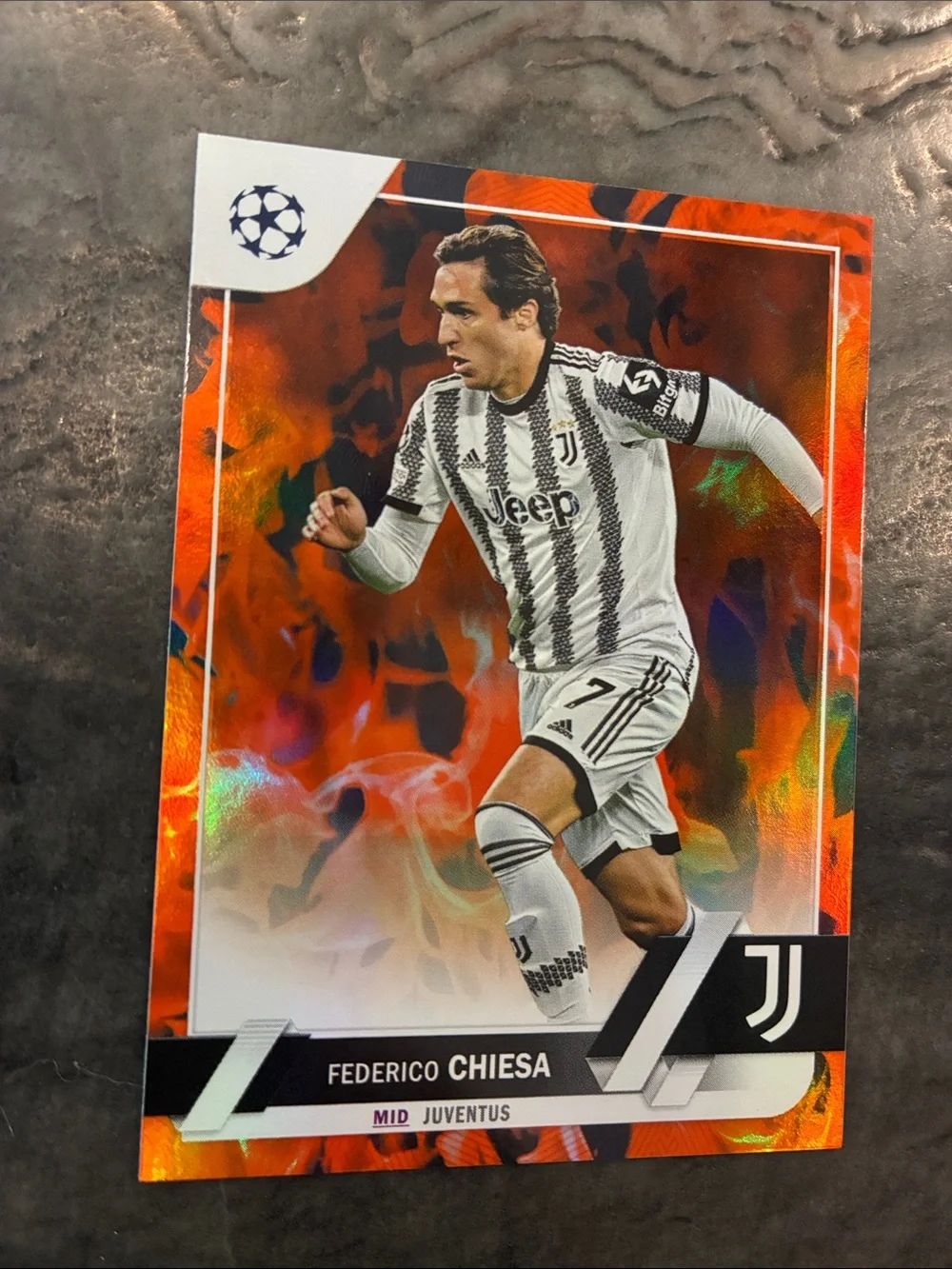 Topps Soccer Cards Inferno Card set