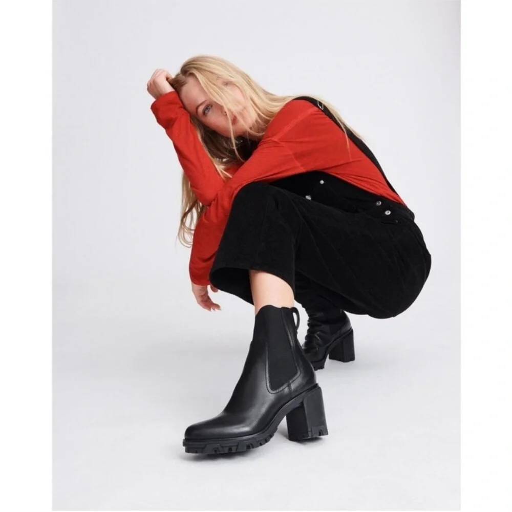 rag & bone Women’s size 39.5 Black Shiloh High Ankle Boots