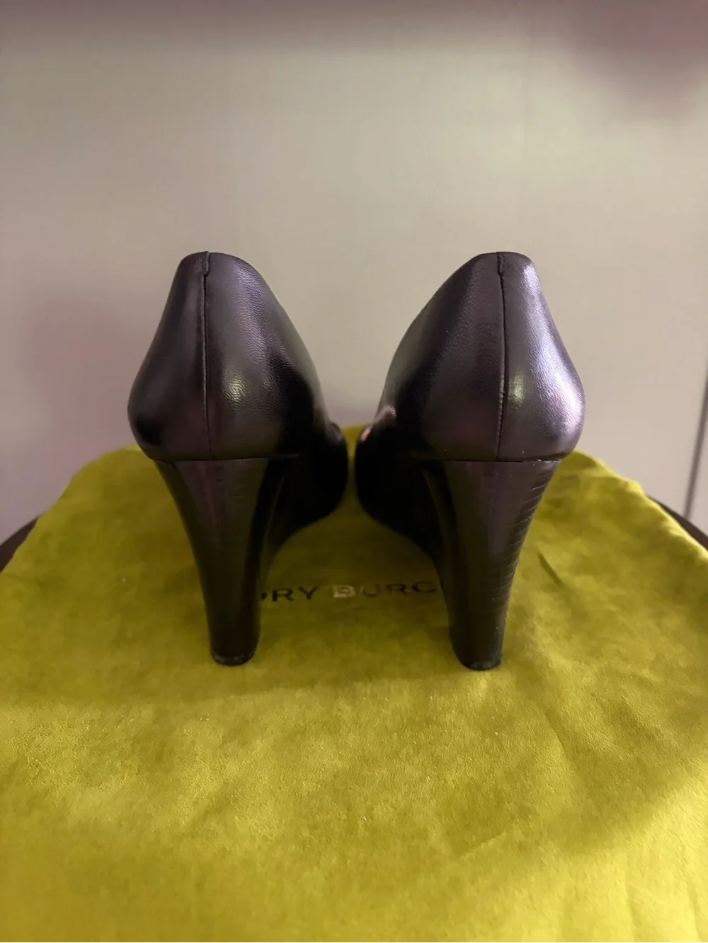 Tory Burch black leather