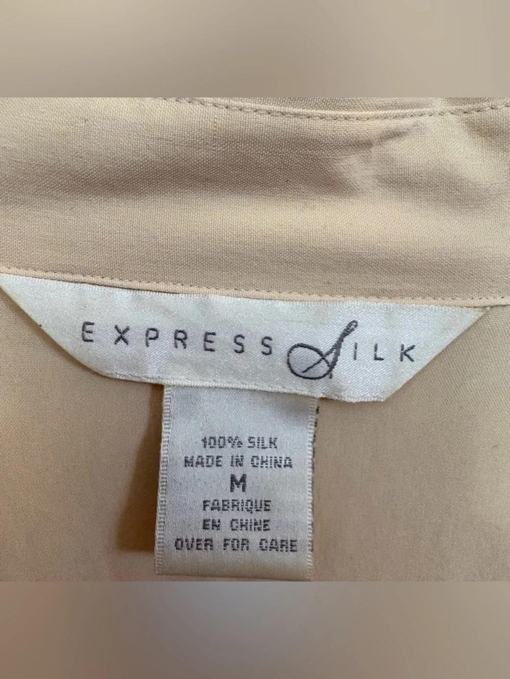Express silk small stain