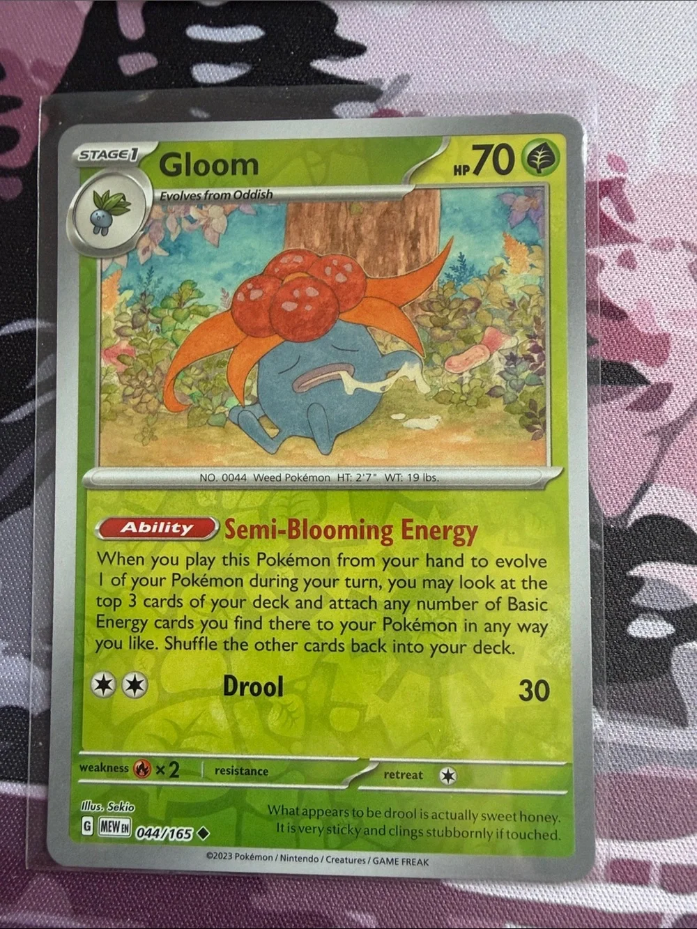 Pokemon oddish gloom