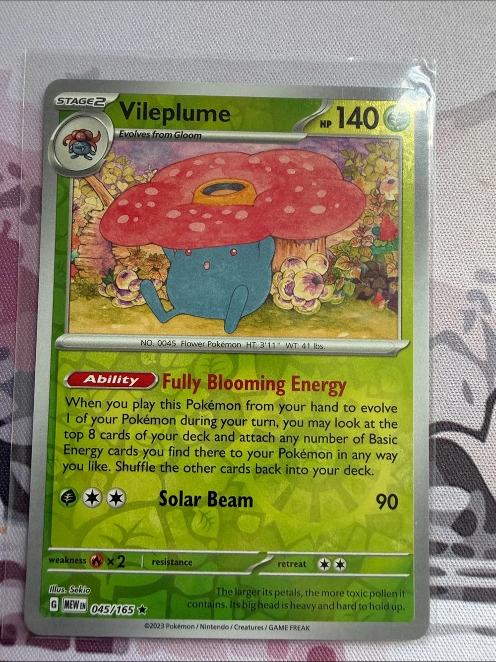 Pokemon oddish gloom