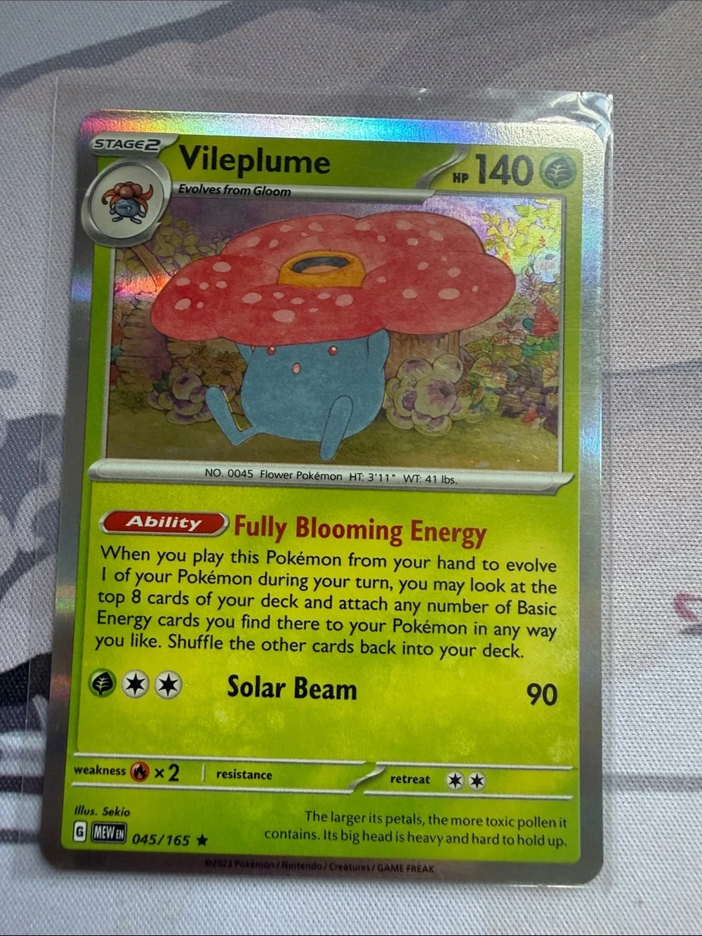Pokemon oddish gloom