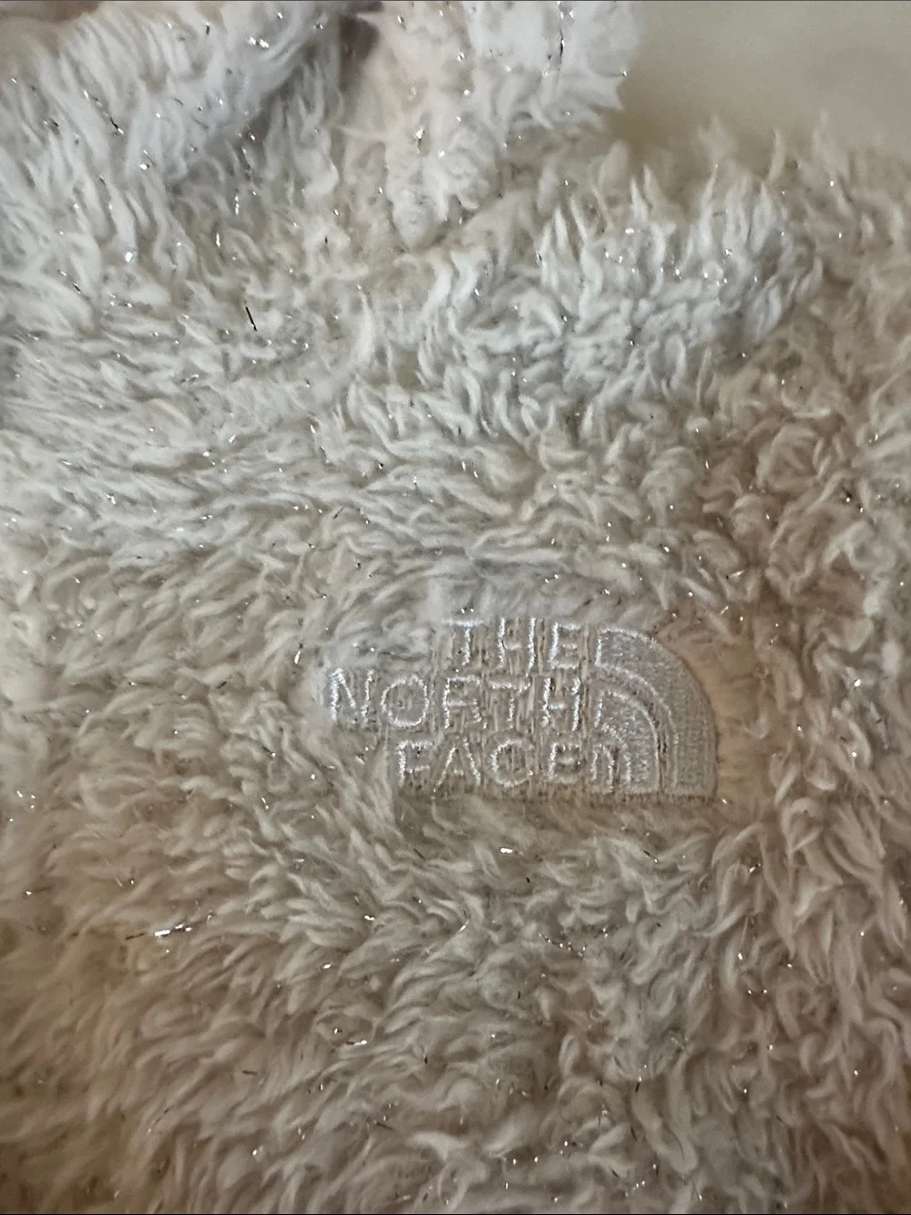 The North Face plush sherpa