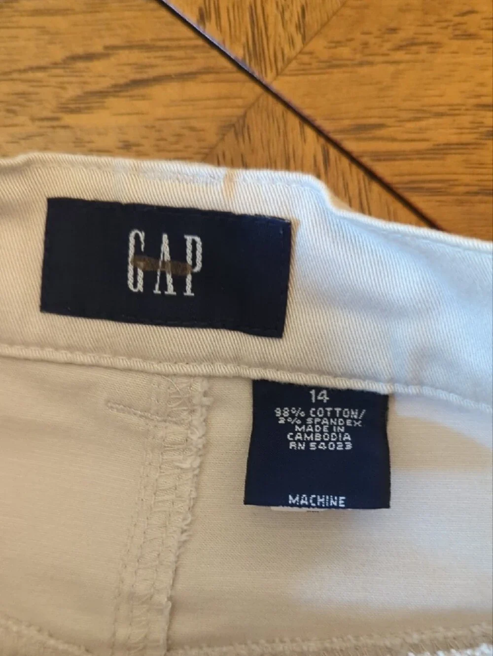 GAP size line