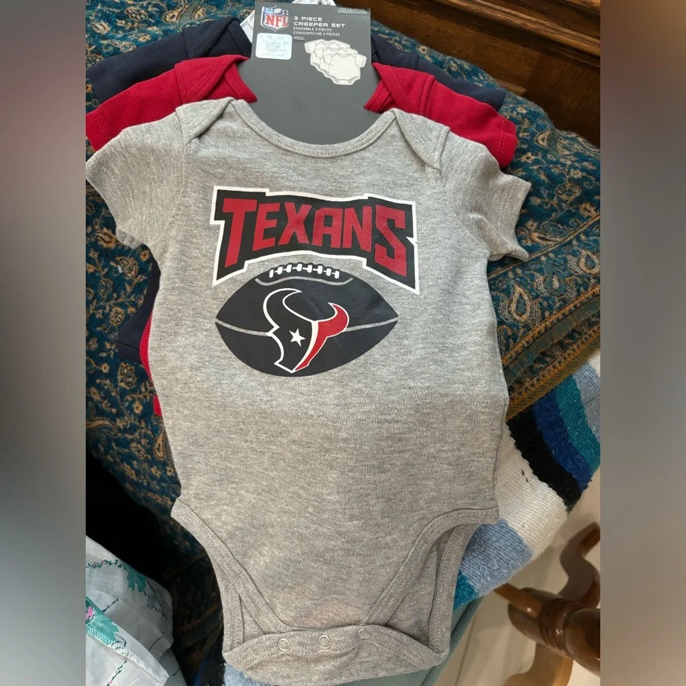 NFL texans onesies