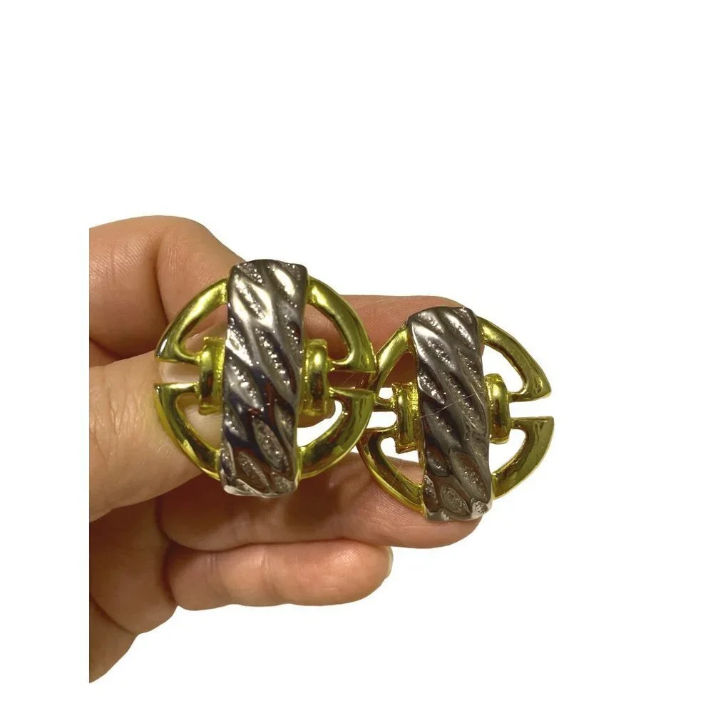 Vintage clip earrings