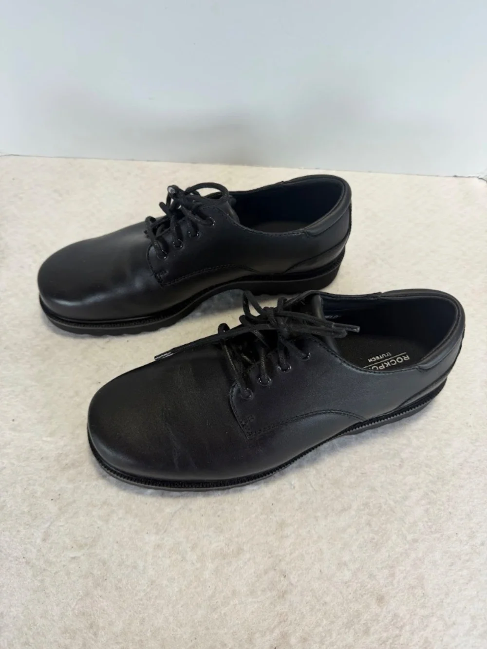 Rockport Northfield Hydro Shield Waterproof Mens 10XW Black Leather Shoes