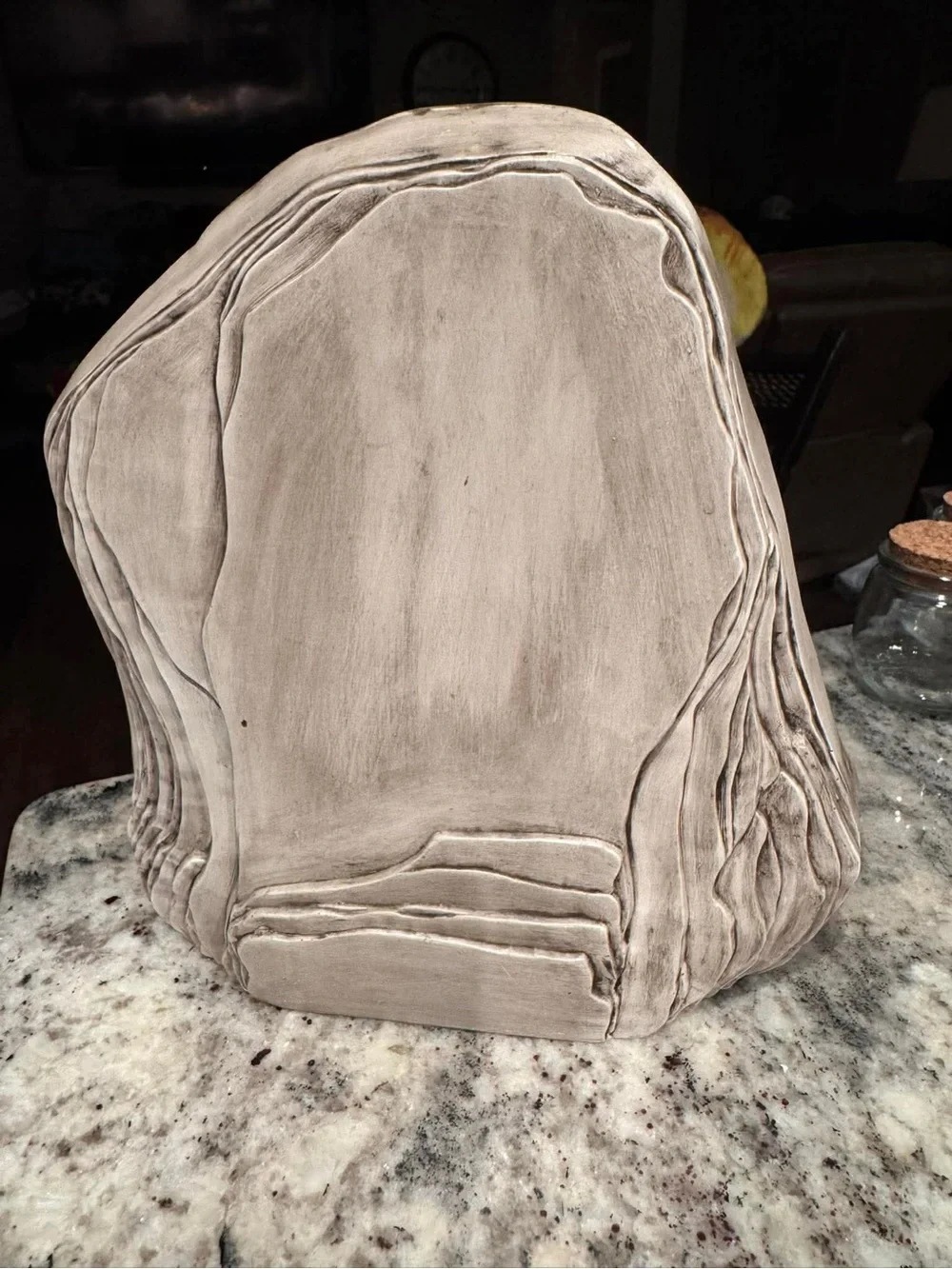 Vintage 1993 Native handmade ceramic sculpture from Terry's Ceramic Shop 10x9”