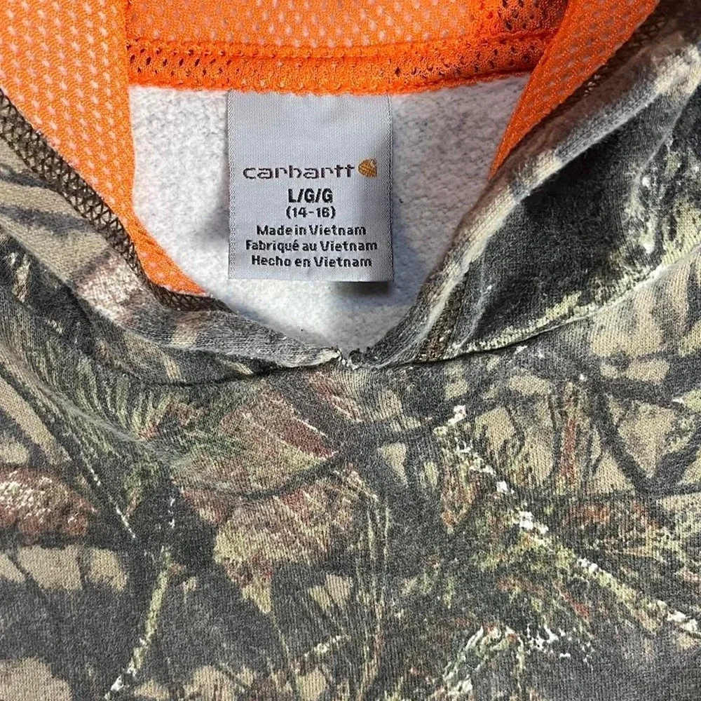 Carhartt camo hoodie