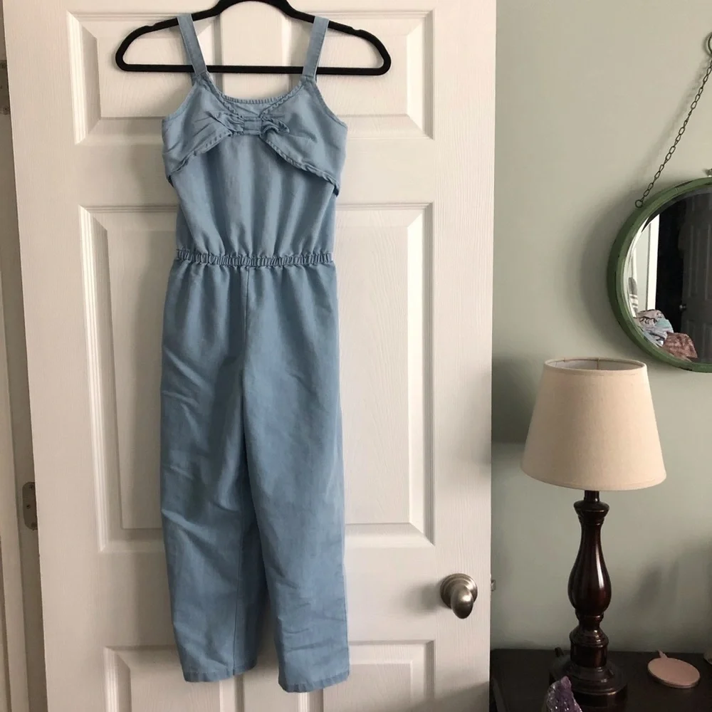 Nautica chambray full length jumper in size M