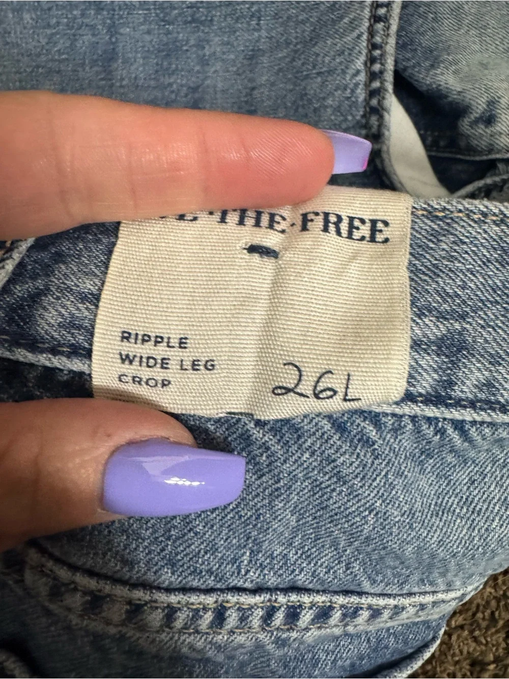 Free People contrast silhouette