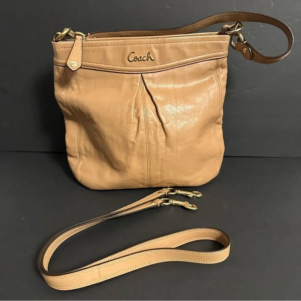 Coach Ashley Leather Hippie Bag