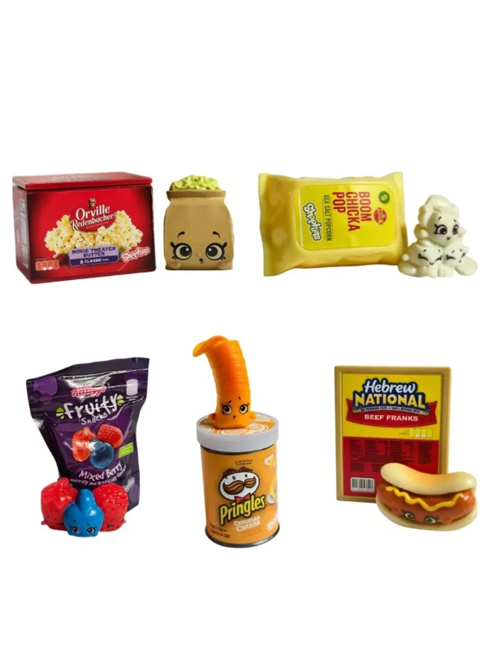 Shopkins Playset Bundle Lot Hot Dog Stand Eiffel Tower Scooter Real Littles