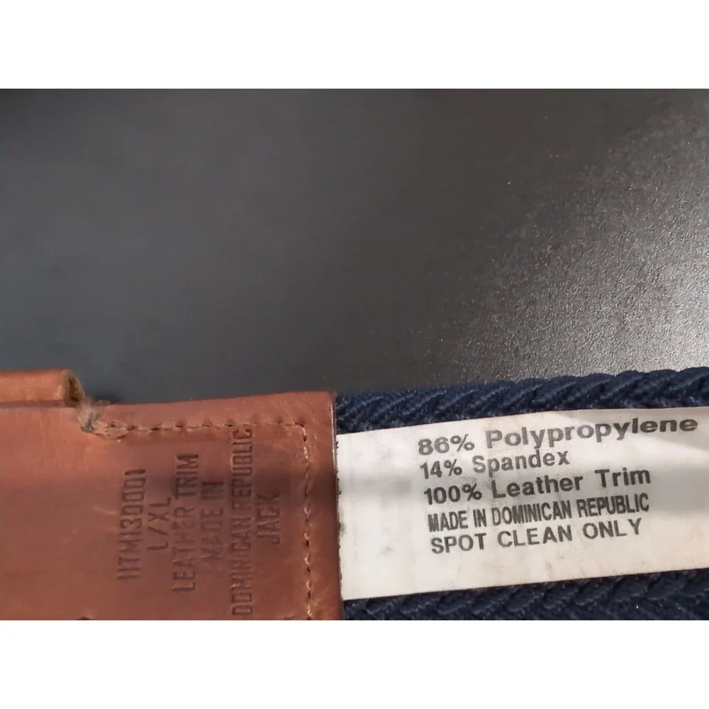 Tommy Bahama closure leather