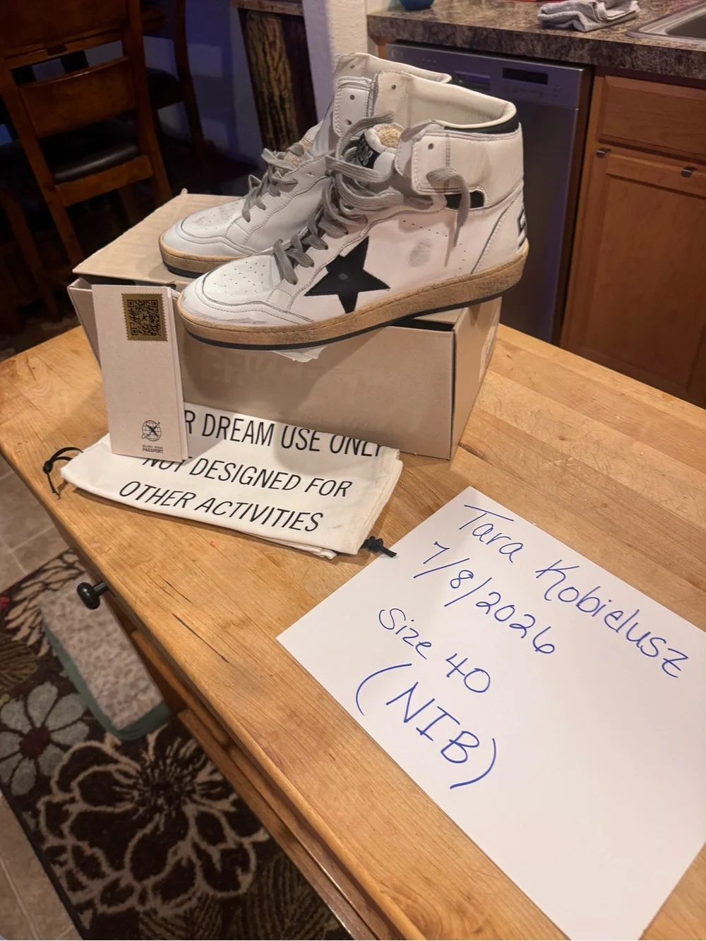 Golden Goose authentic golden