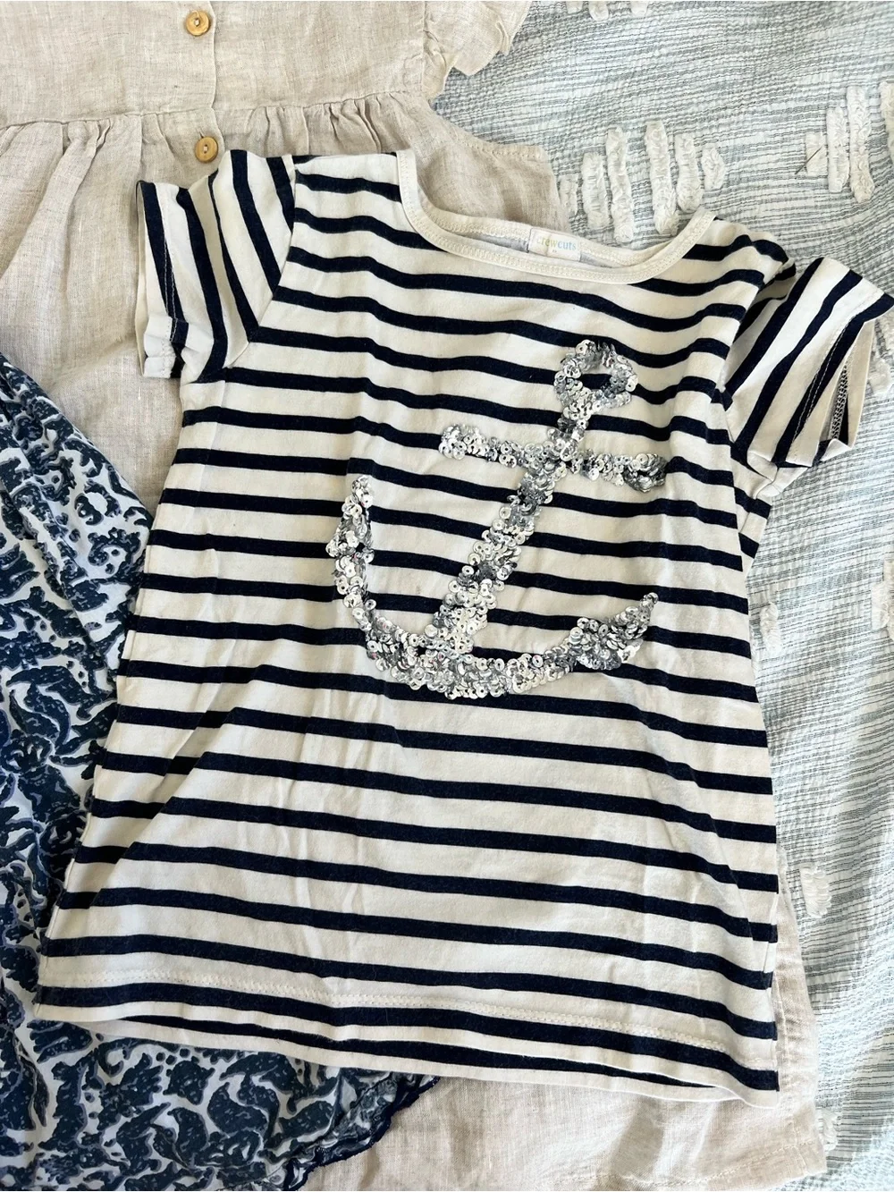Crewcuts navy sleeveless