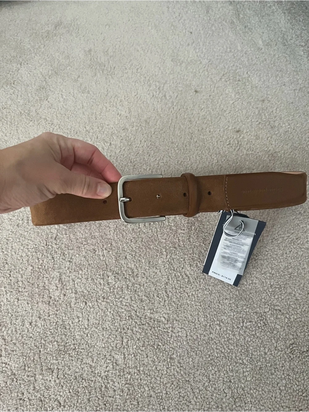 Vineyard Vines smooth tan