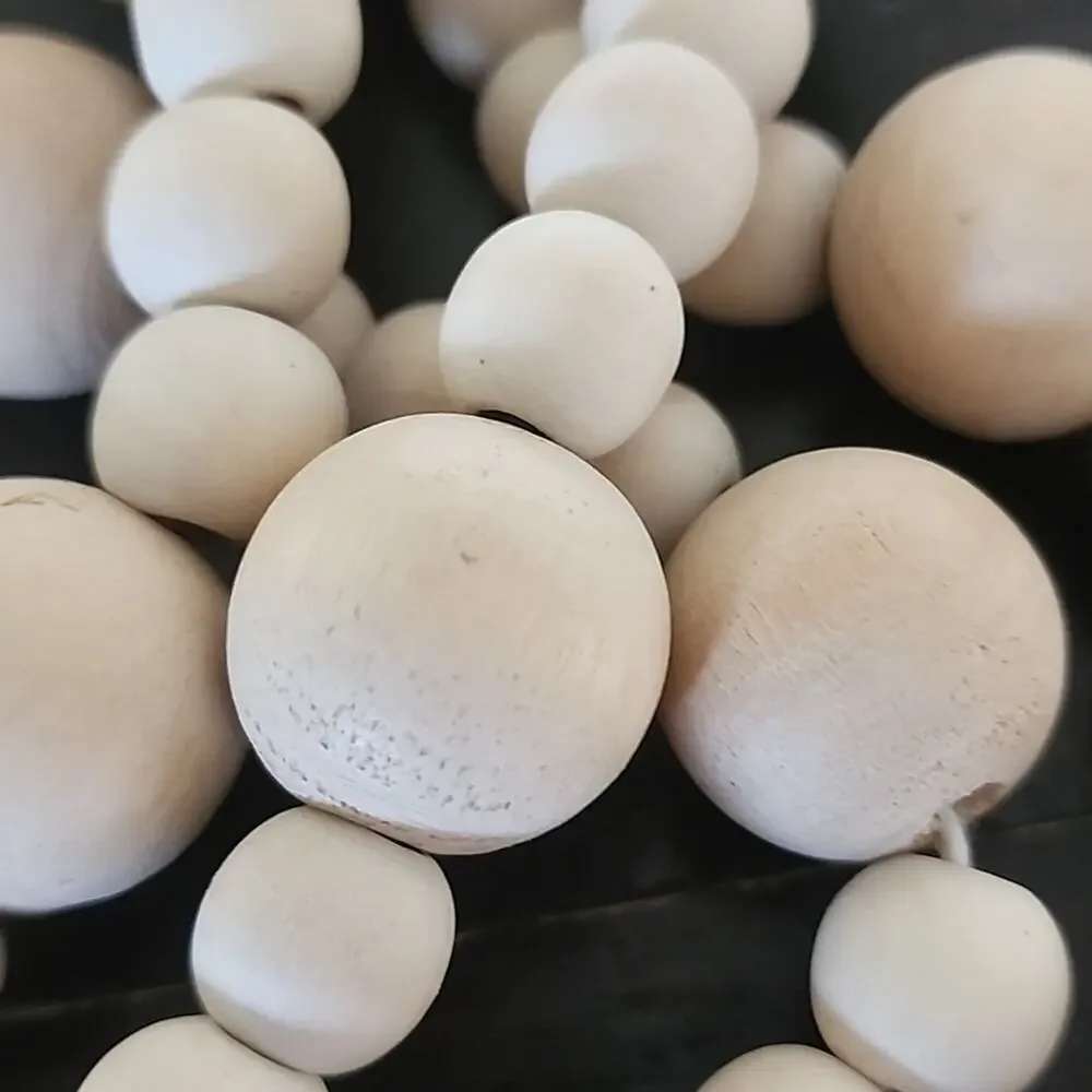 BOHO WOOD BEADS new boho