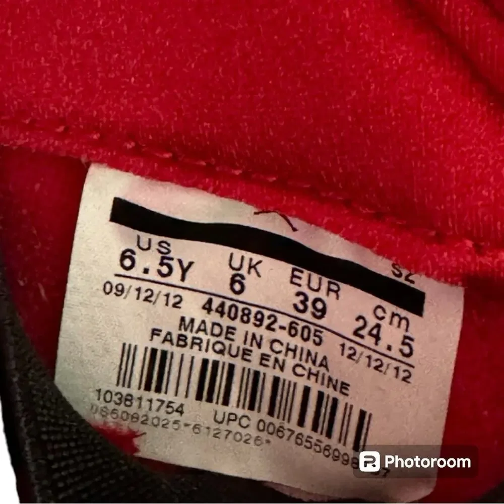 Air Jordan 5 Retro GG 'Valentines Day' Red Pink Kids Size 6.5Y 4408…