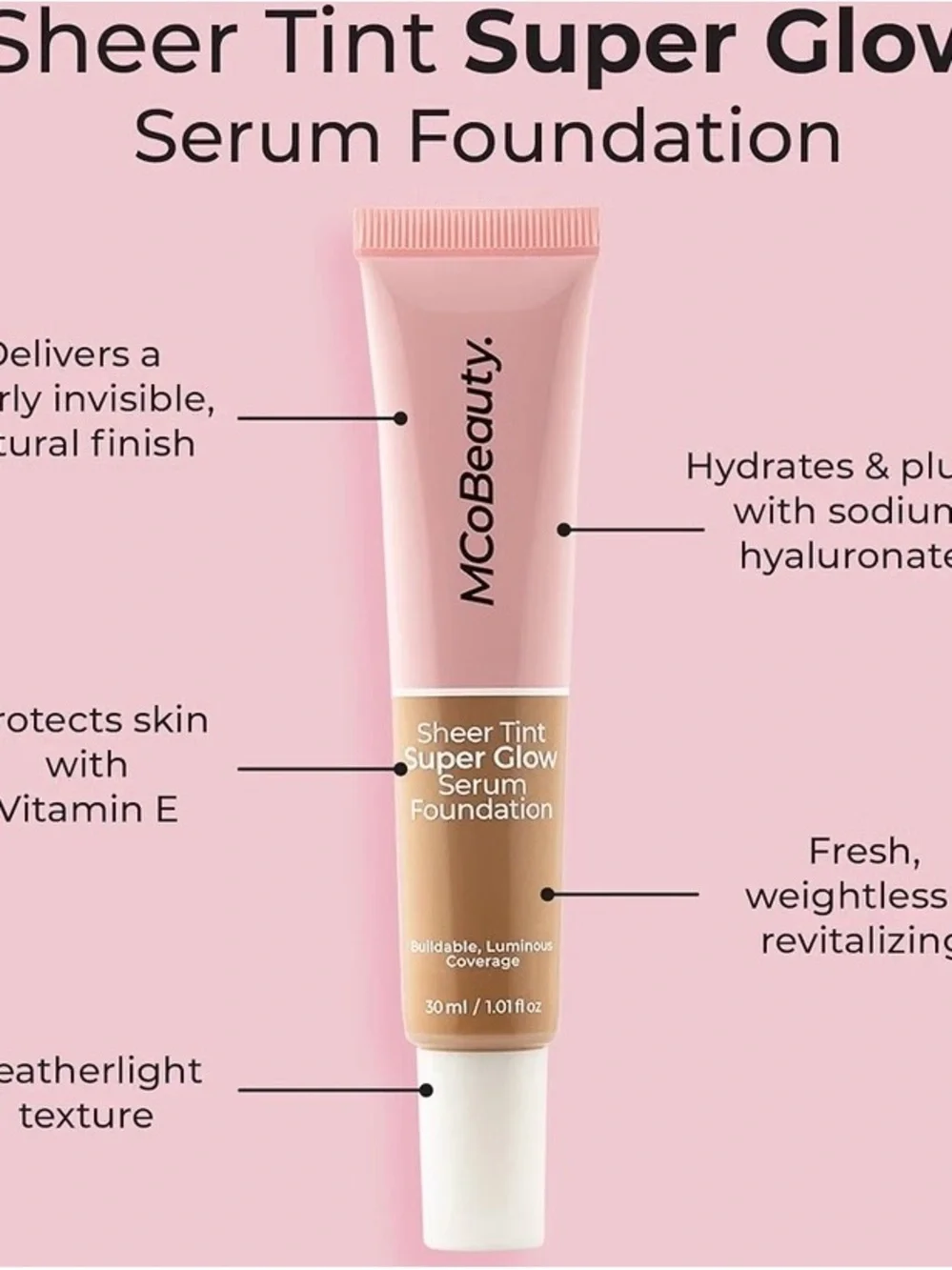 MCoBeauty sheer tint