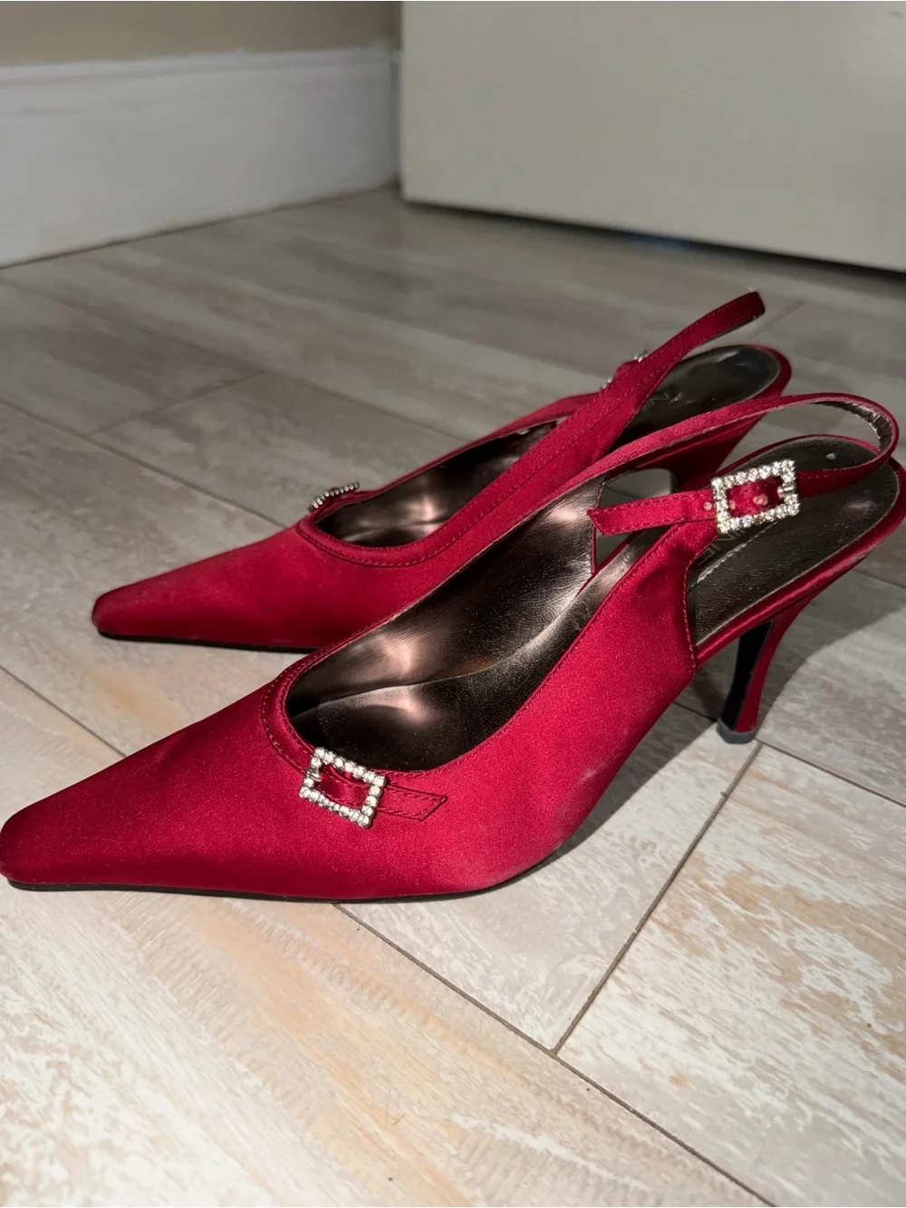 Nine West sleek satin
