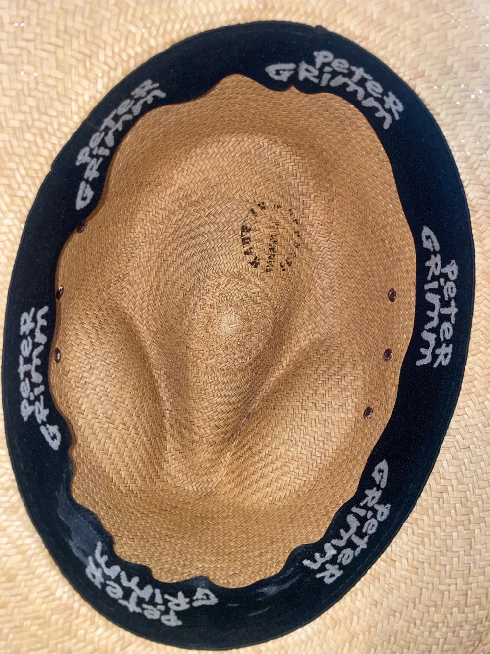 Peter Grimm Straw Fedora