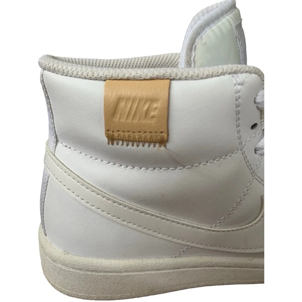 Nike  Court Royale High Top Shoes, Size 7 White Very Gently Used! Athleisure,