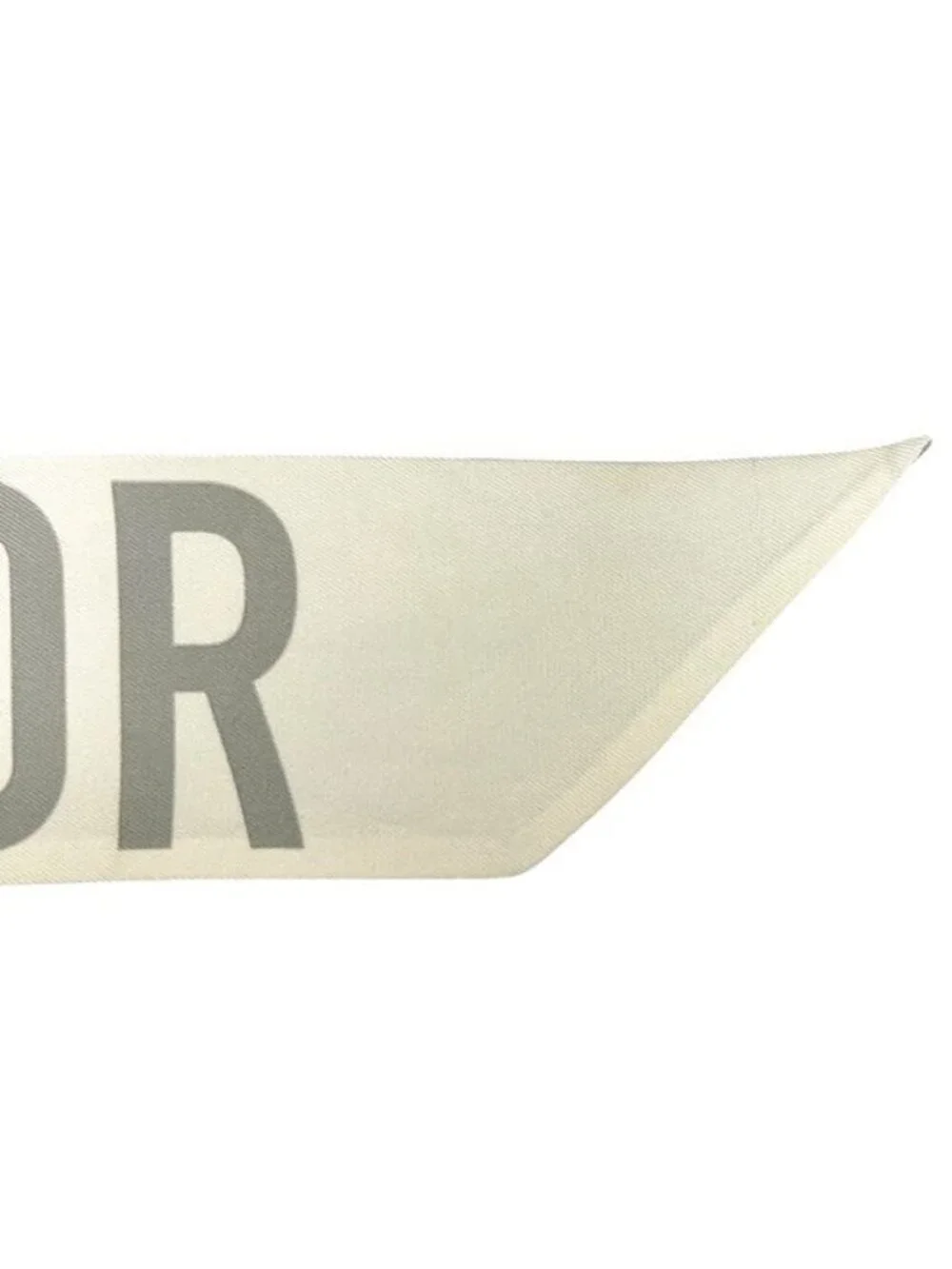 Dior ribbon scarf