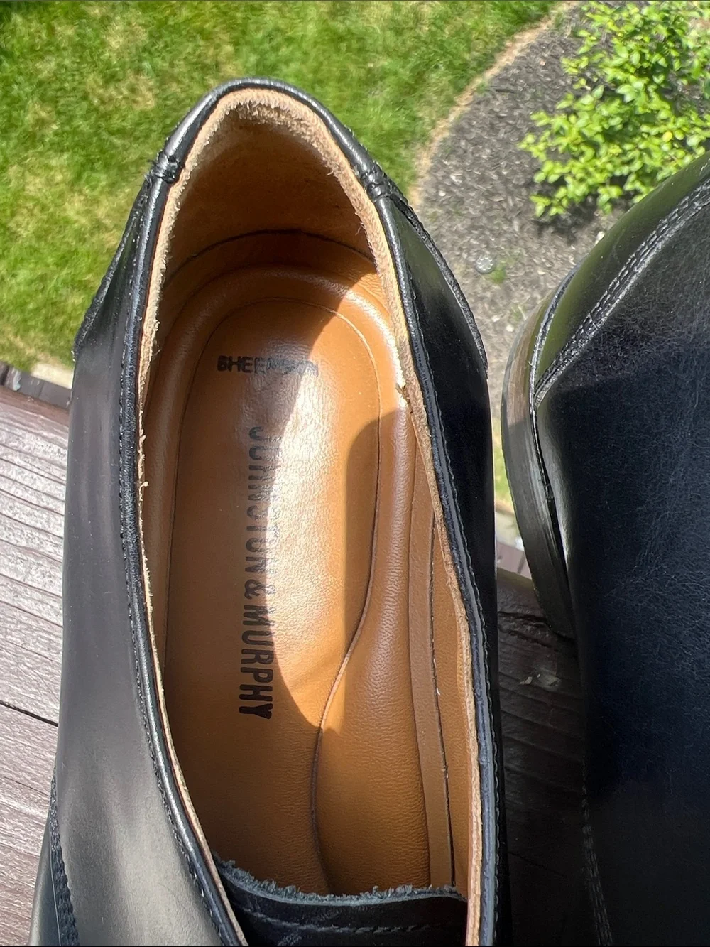 Johnston & Murphy sleek black