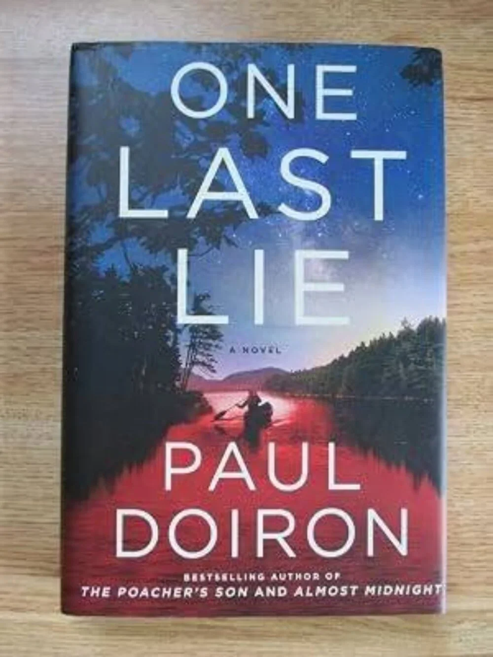 One Last Lie by Paul Doiron Hardback
