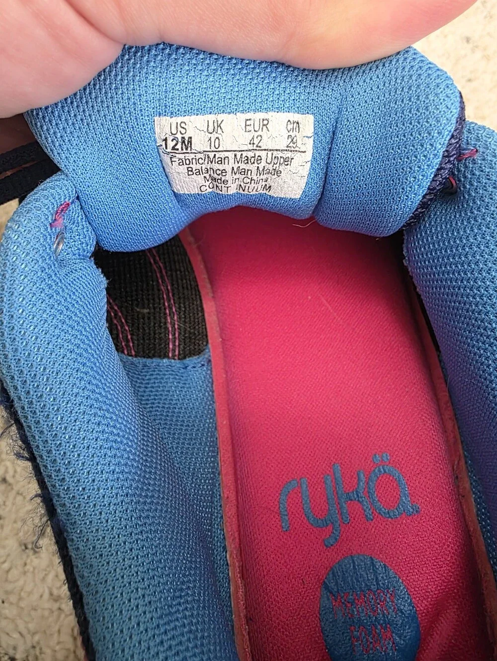 Ryka navy athletic