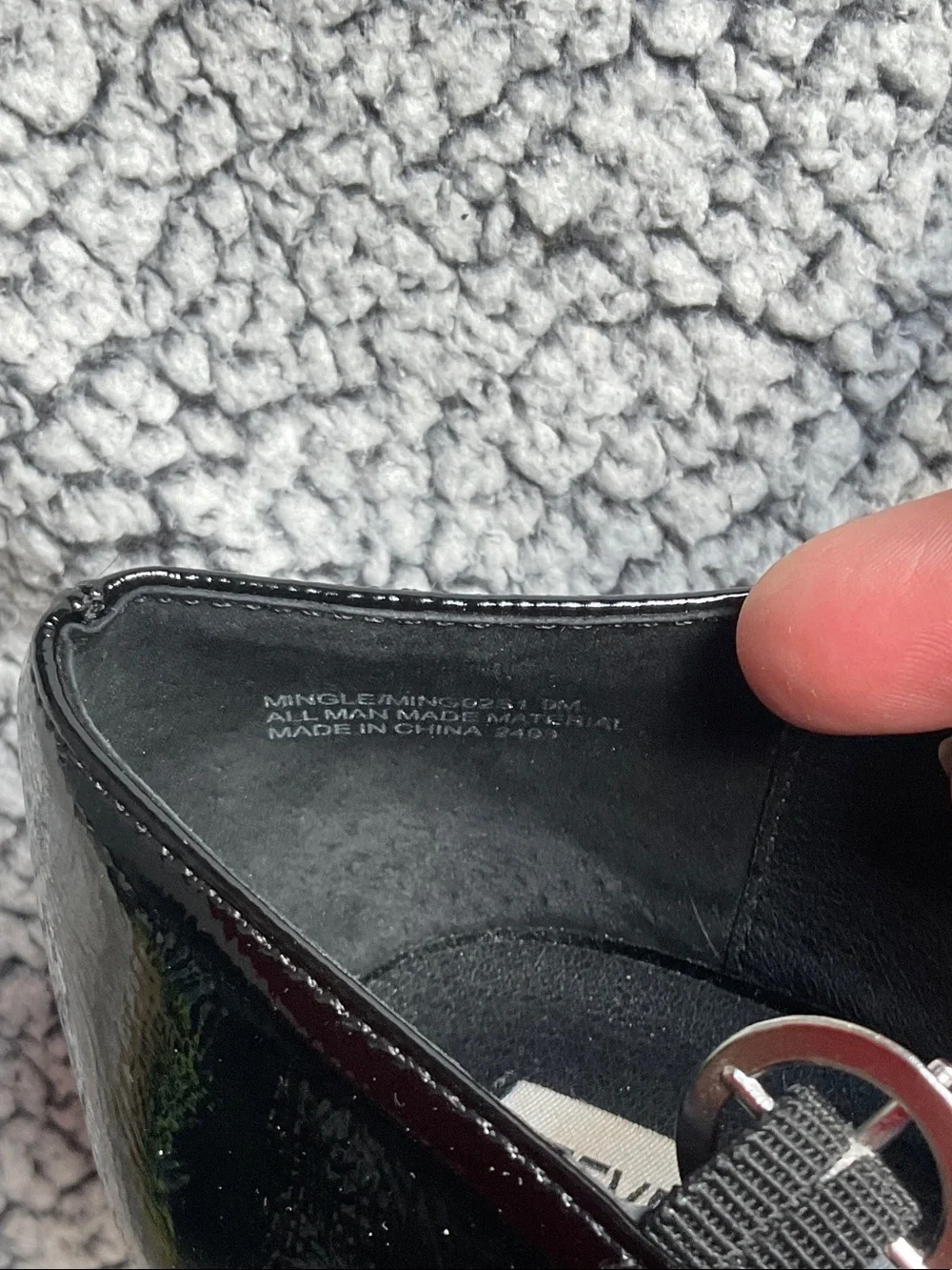 Steve Madden glossy patent