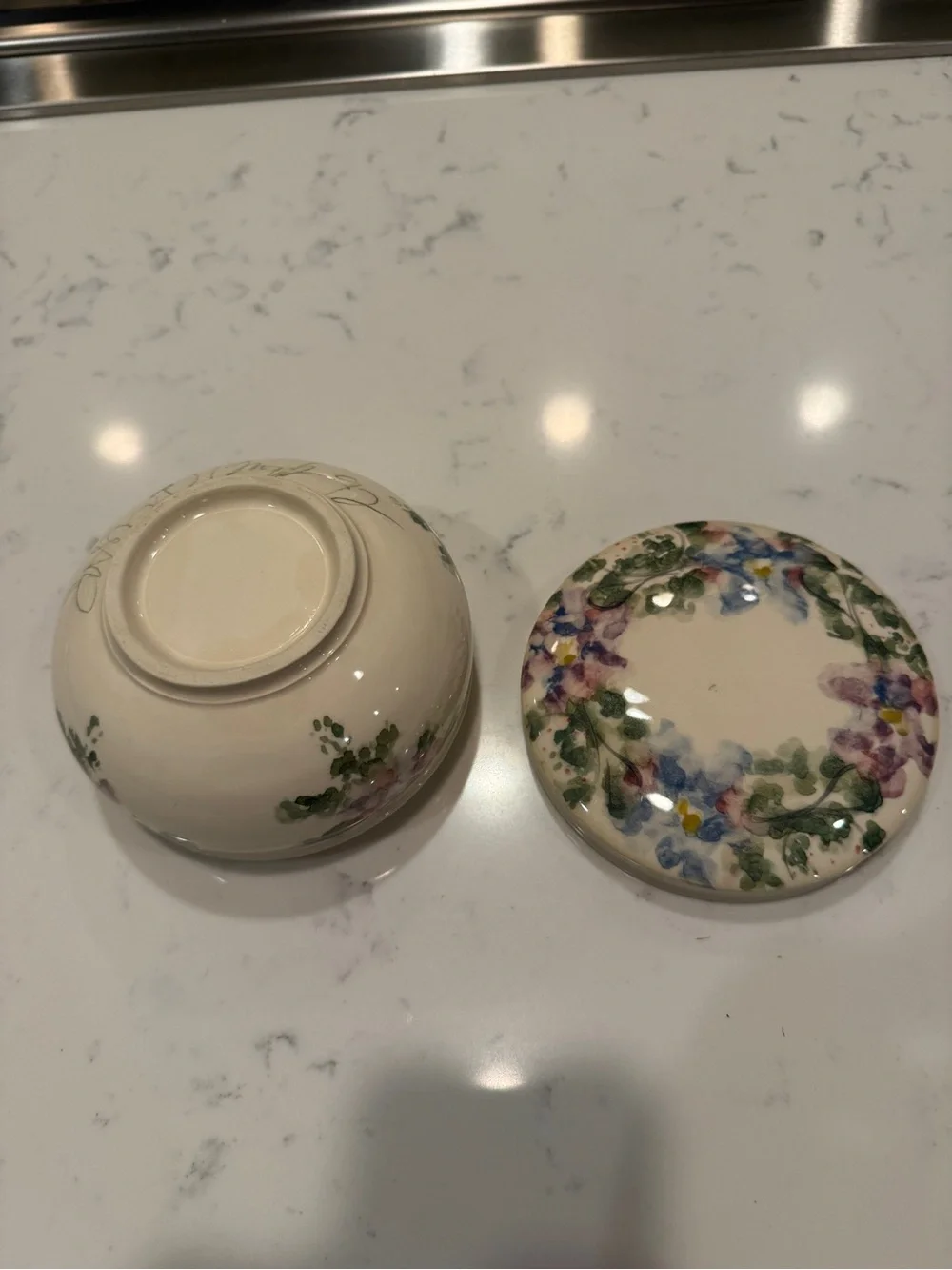 Studio Pottery signed hand