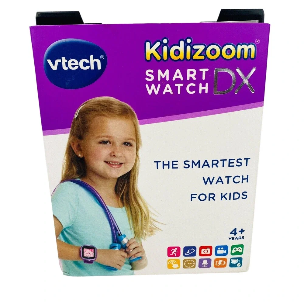 Vtech Kidizoom Kids Smartwatch DX Pink Touch Screen Rechargeable Model 80-171650