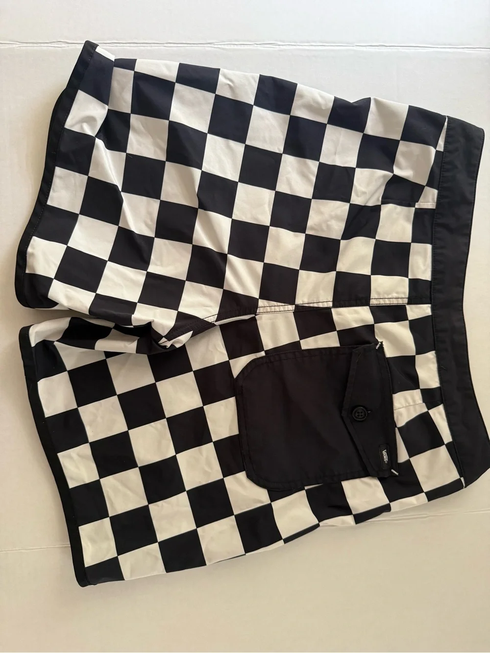 Vans bold checkerboard