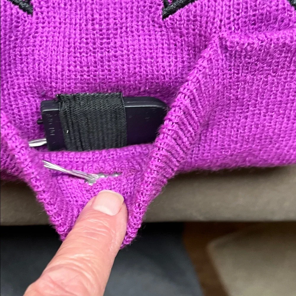 Igloo purple beanie