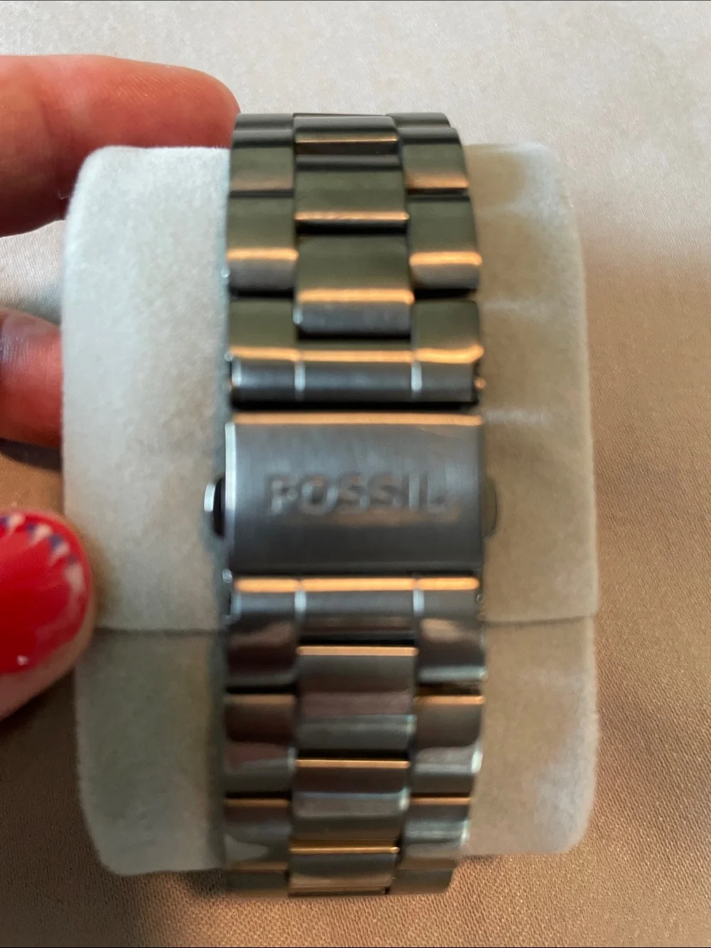 Fossil watch gunmetal