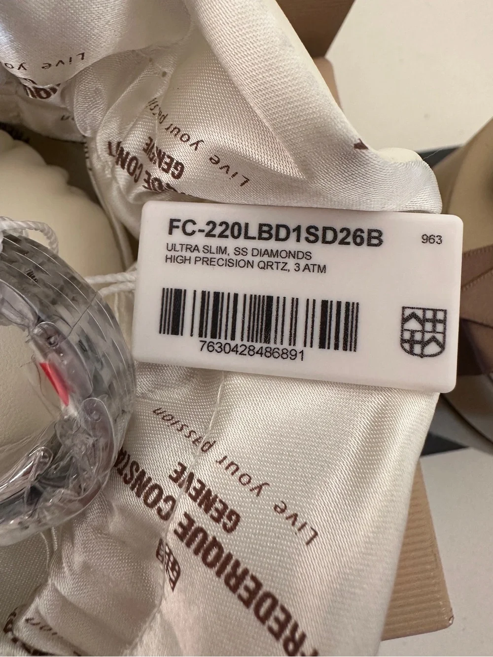 Frederique Constant new box