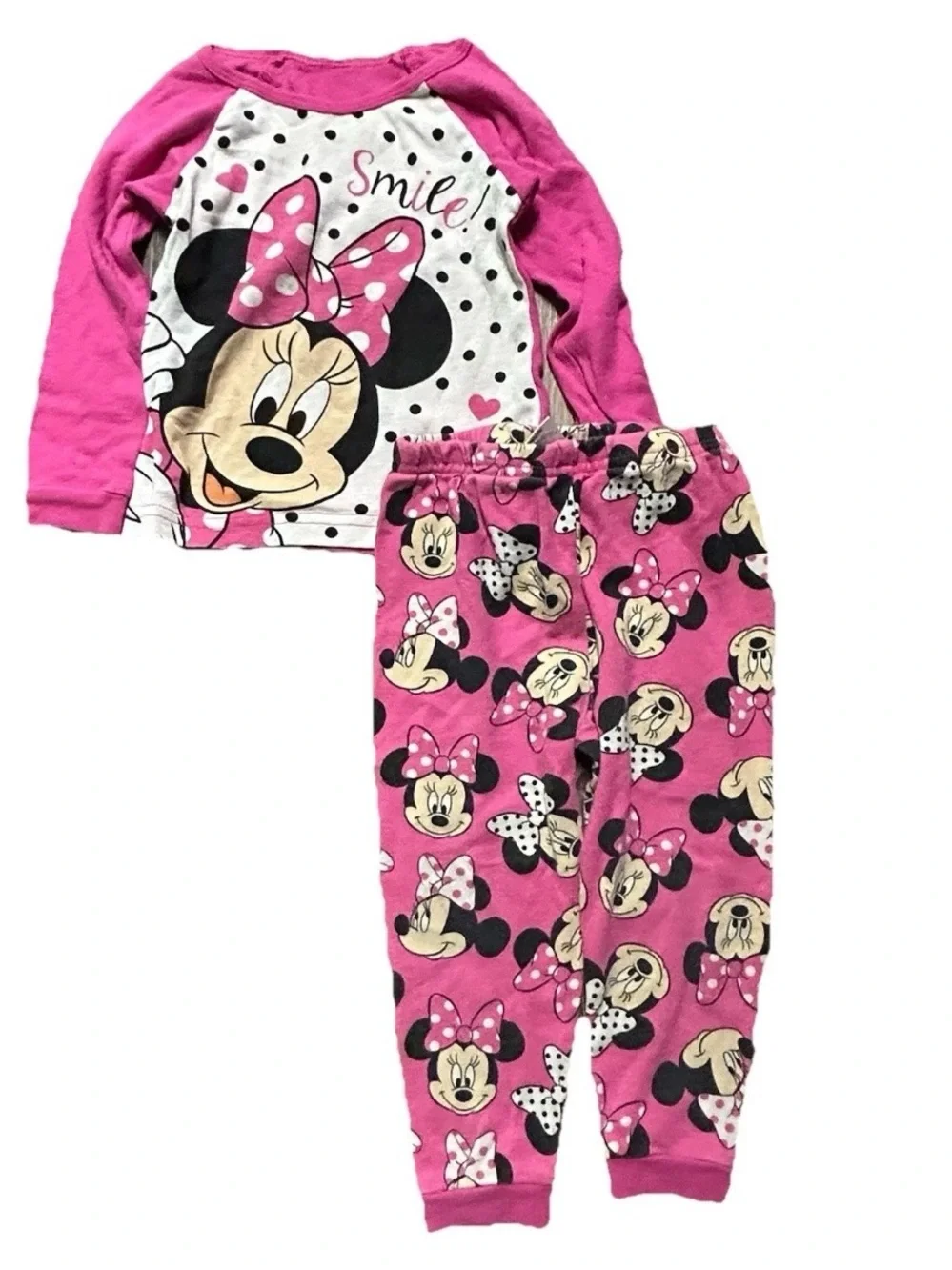 Toddler Girl Pajama Sets Unicorns Minnie Mouse Giraffes Size 2T