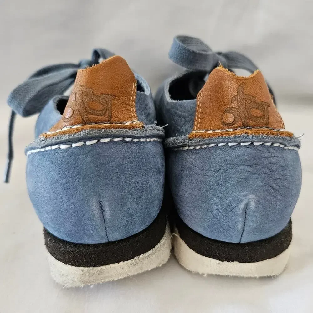 OTBT blue leather
