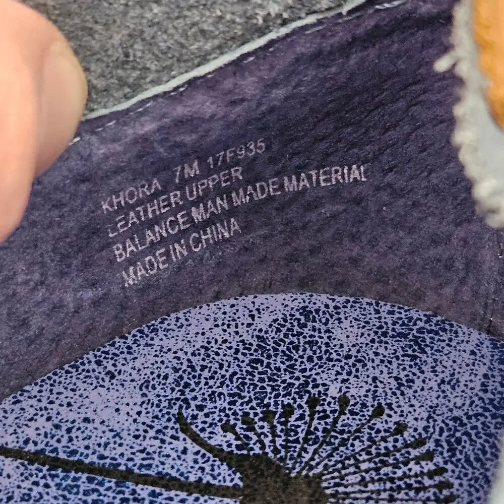 OTBT blue leather