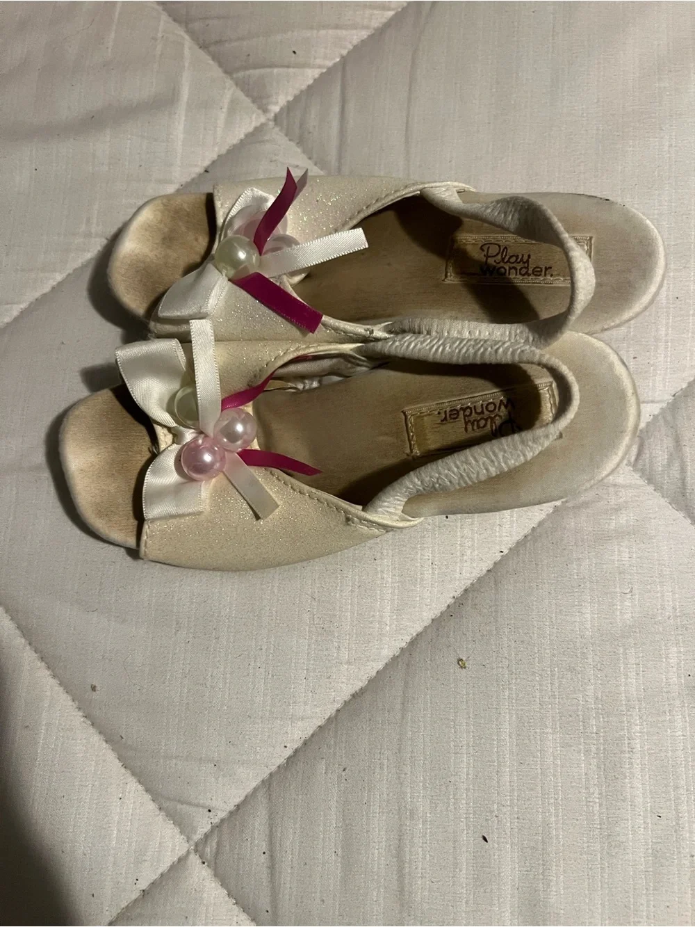 Women's Cream Ballet Flats - Elegant Everyday Comfort