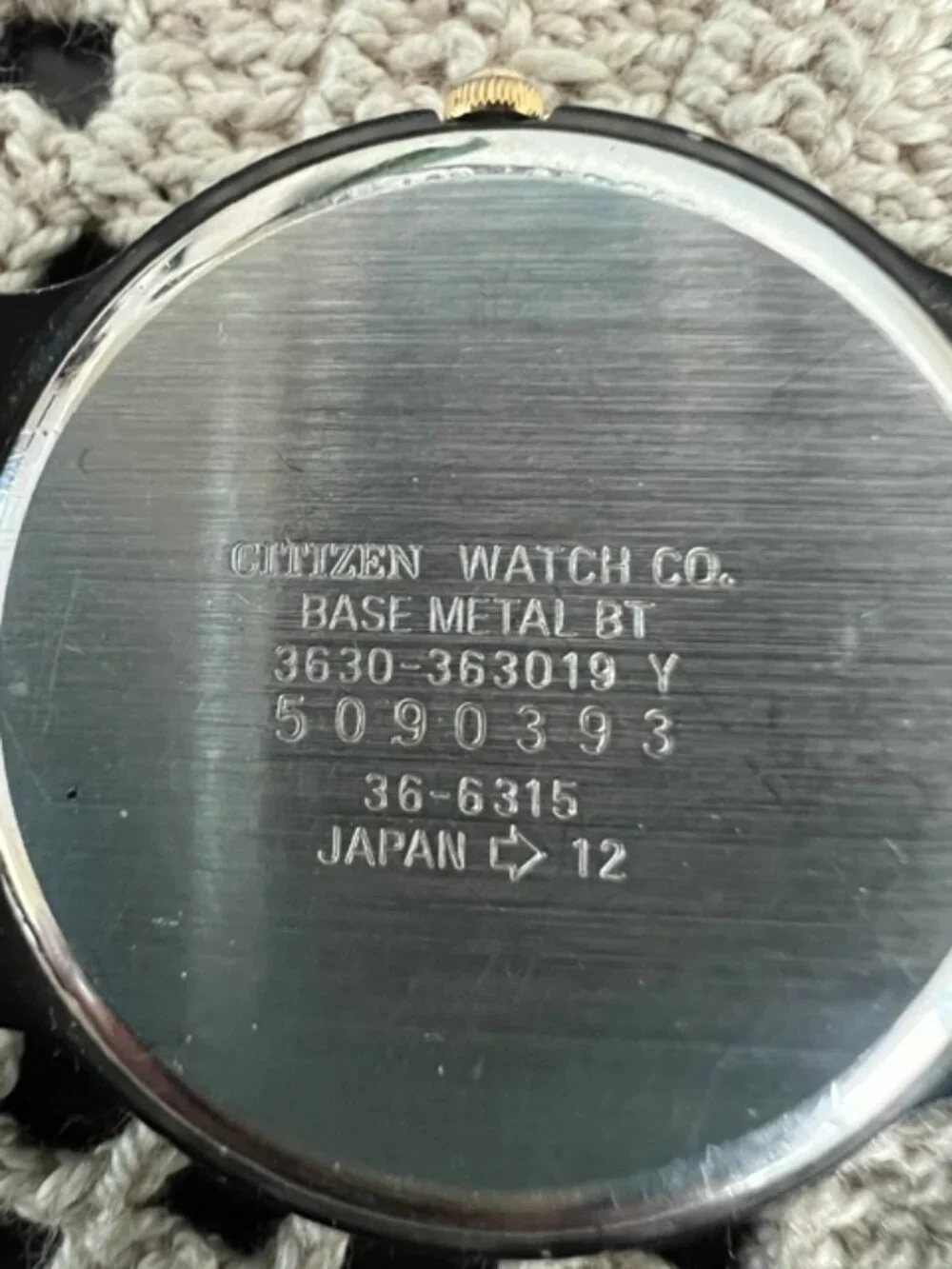 Citizen vtg watch