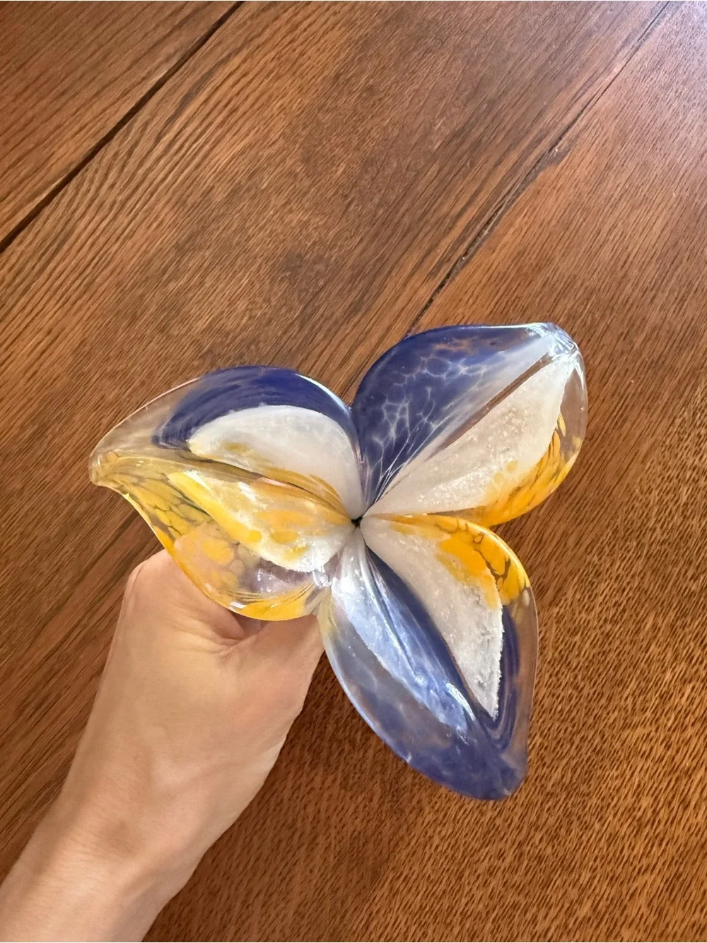 Handmade elegant handblown